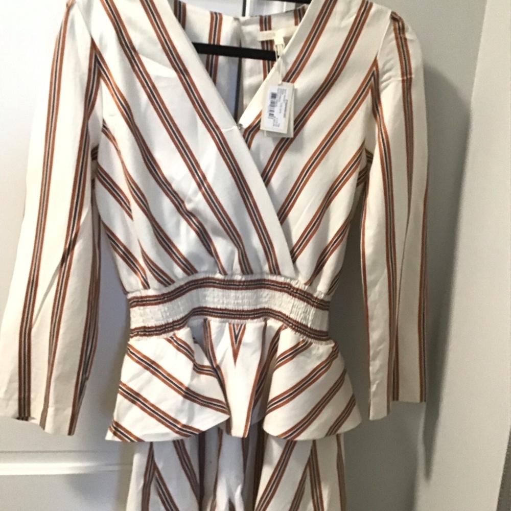 Mane stripe romper
